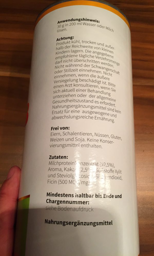 bodyfokus natur plus schoko zutaten